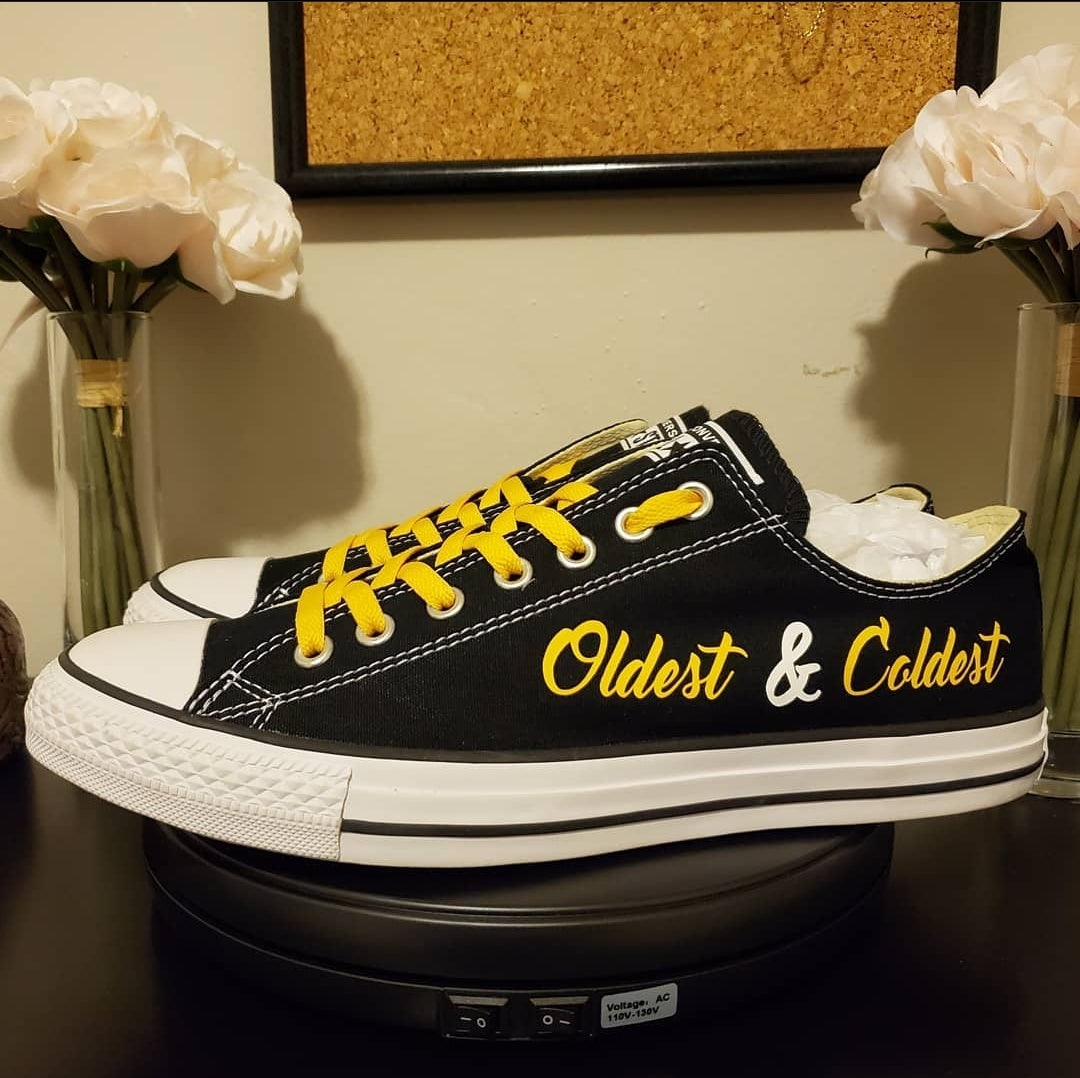 Alpha Phi Alpha Custom Converse
